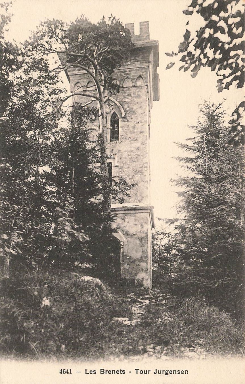 Cartoline postali: Les Brenets tour jurgensen – Usato da Biasca venduto da Blenio71