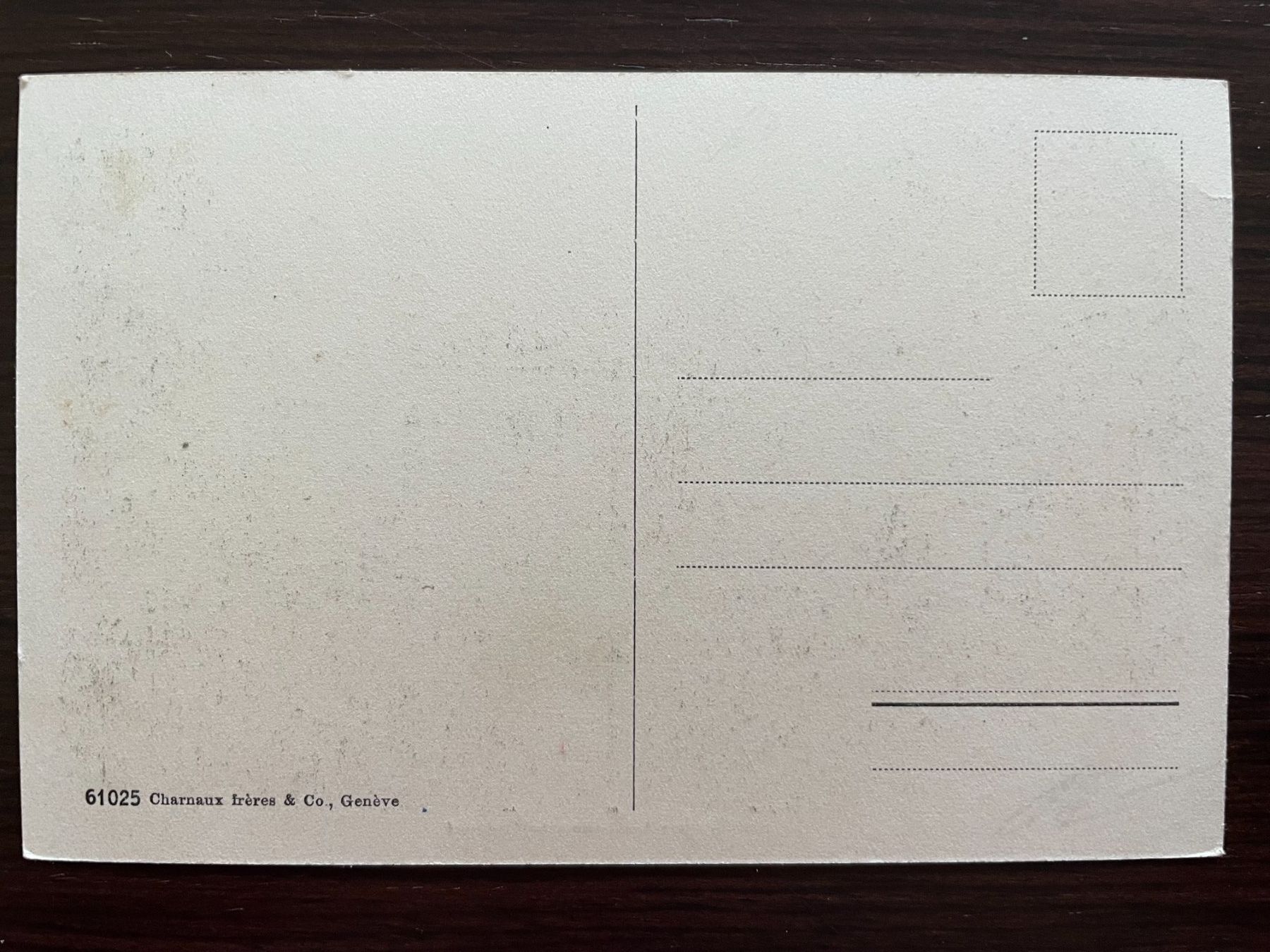 Cartoline postali: CARTIGNY - GENÈVE Maison Monnier, non circulée – Usato da Wald ZH venduto da TLILEF 1