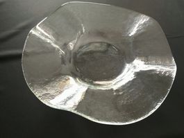 Glasi Hergiswil, Schale mit Wellenrand, gross
