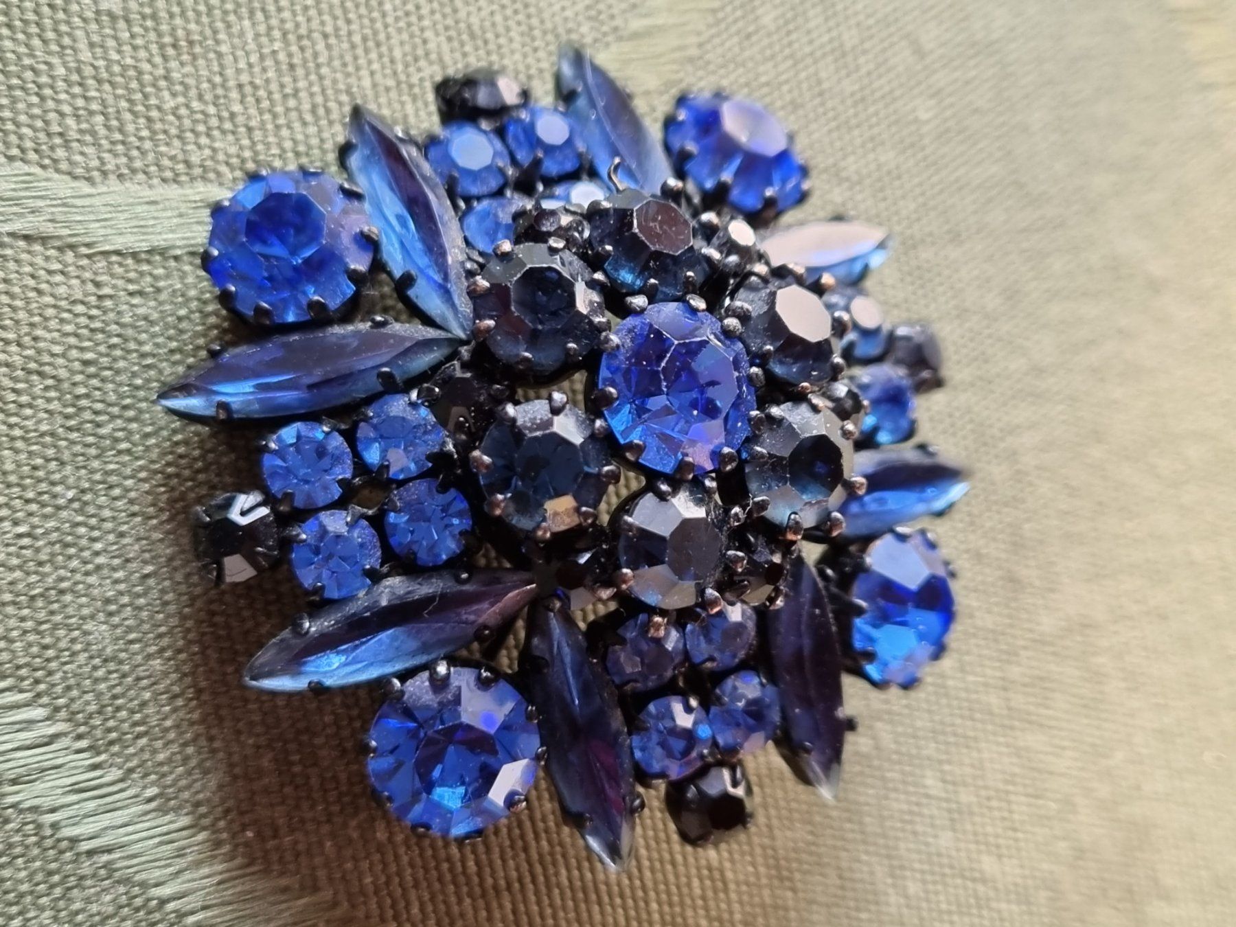 Spille & Fermagli: Broche ancienne Lapis-Lazuli – Nuovo (secondo la descrizione) da Fontenais venduto da Aube-sauvage.2 1