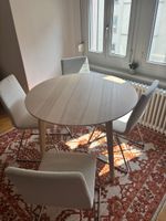 4 Elegant Modern Dining Chairs - Great Condition!