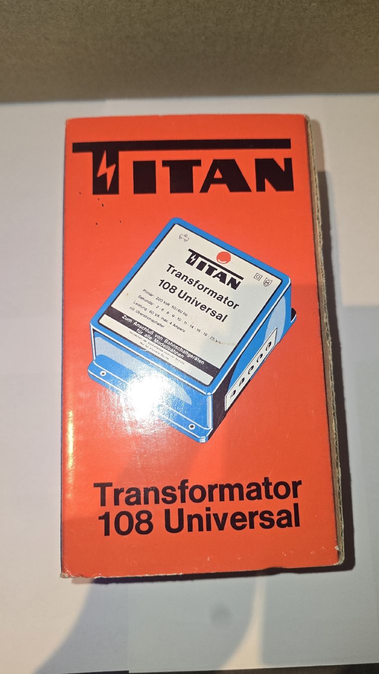 Batterie, Caricabatterie & Alimentatori: Titan Transformator 108 Univeral – Usato da Fribourg venduto da hck_29fm 1