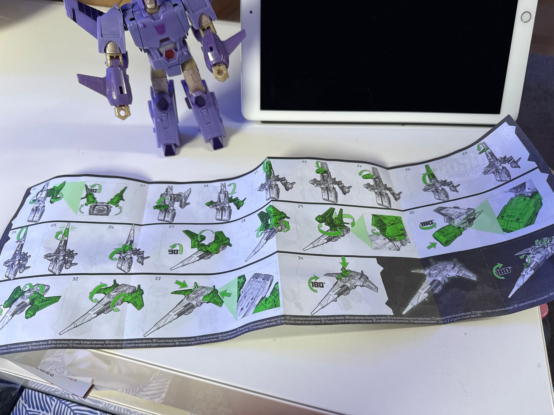 Hasbro Statuette: Transformers Kingdom War for Cybertron Cyclonus Hasbro – Usato da Allschwil venduto da meeresperle 6