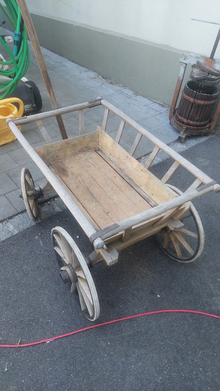 Carriole: Holz Handwagen antiker Zustand – Usato da Konolfingen venduto da lanomi 3