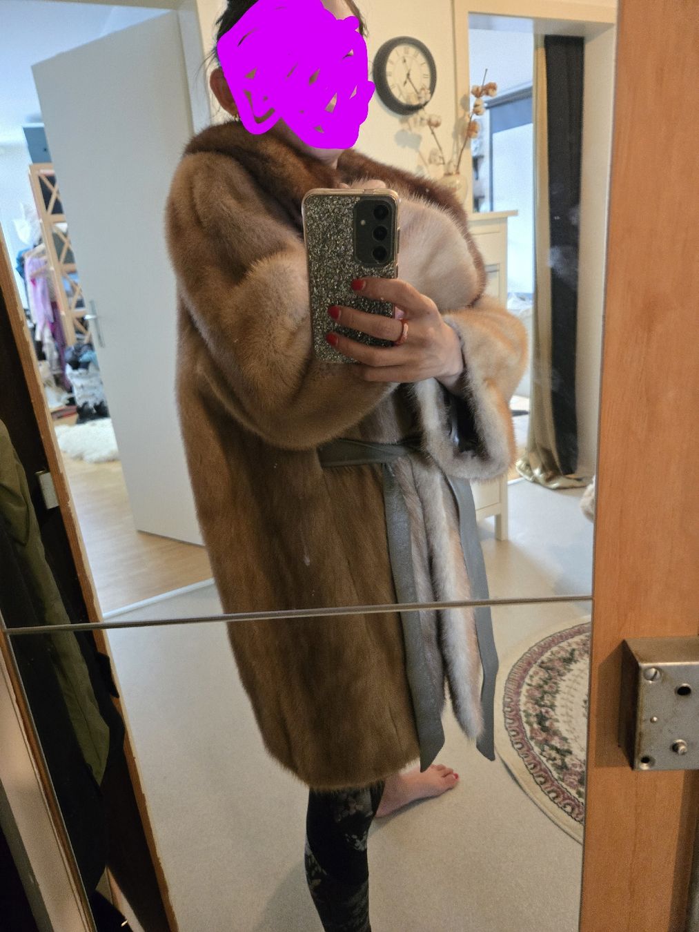 Cappotti: Nordstrom Mink Fur Coat, Chic Winter Style – Usato da Effretikon venduto da wie_p8sj 4