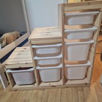 IKEA Trofast storage unit - solid pine wood