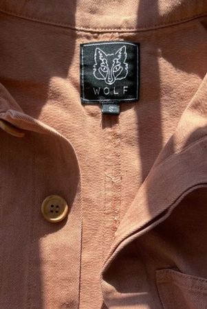 WOLF Overall Lachs schöne Pastel Farbe Grösse S NEU