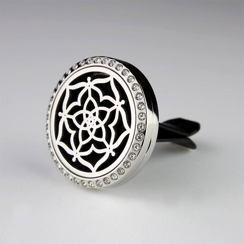 Diffusori di oli essenziali: Diffusor - Venusblume - Edelstahl Ø 3 cm mit Strass – Nuovo e nell'imballaggio originale da Mauren venduto da Yeelen
