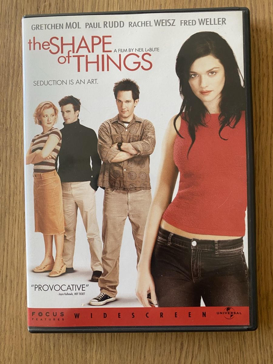 Tutti i DVDs: The Shape of Things DVD Code 1 US Import  – Usato da Rüschlikon venduto da Granulat204