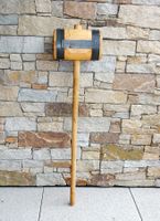 Robuster Holzschlegel mit Eisenverstärkung - 109cm / 5.25Kg