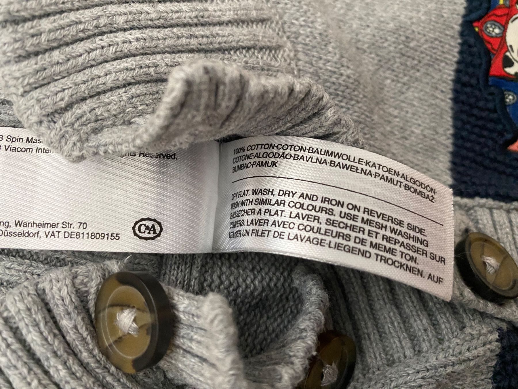 C&A Maglioni & Felpe: Paw Patrol Pullover 110 – Usato da Trachslau venduto da RetoM1982 3