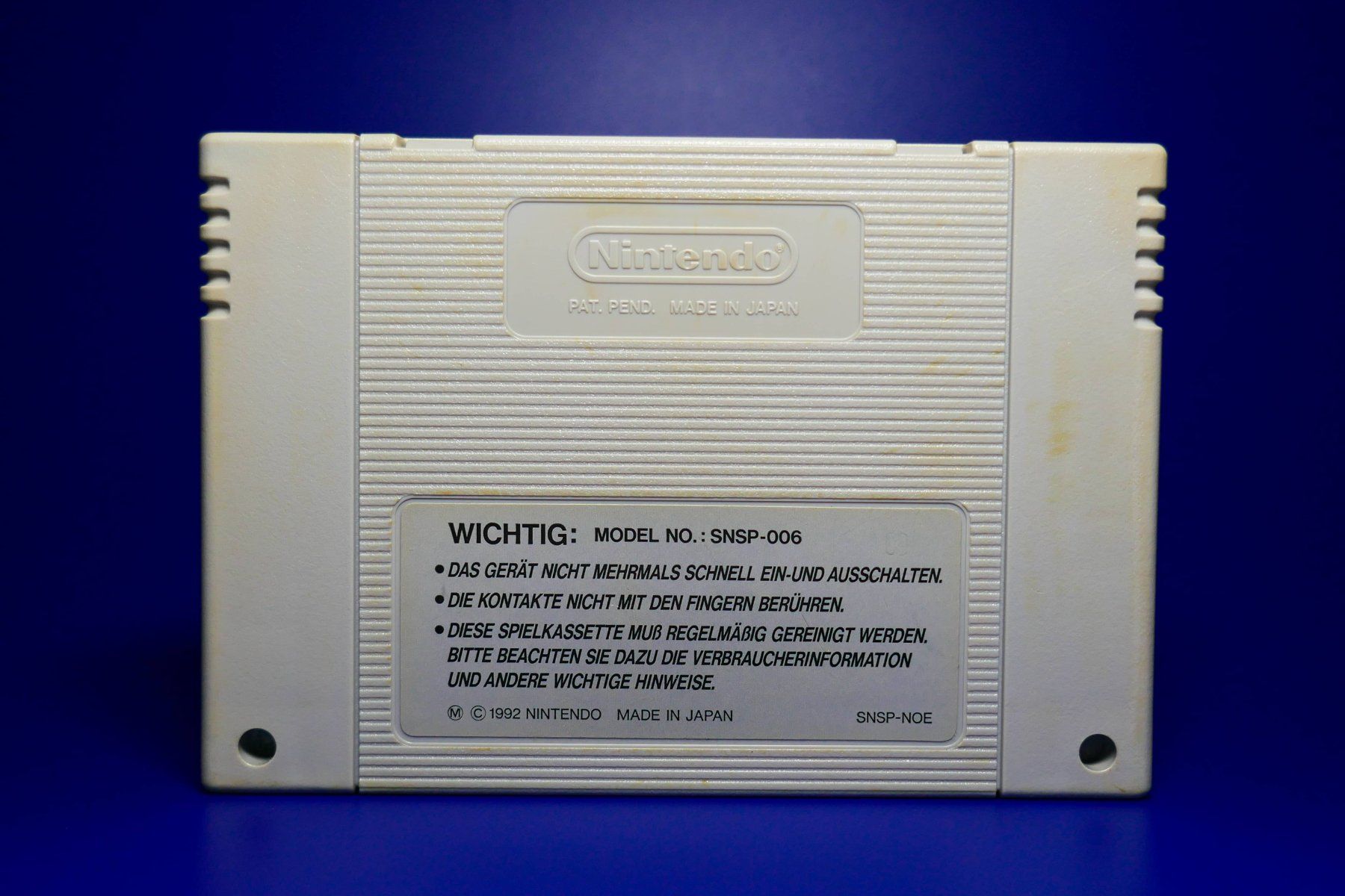 Nintendo Giochi: Blazing Skies - Super Nintendo – Usato da Vuarrens venduto da Espace-Retro 1