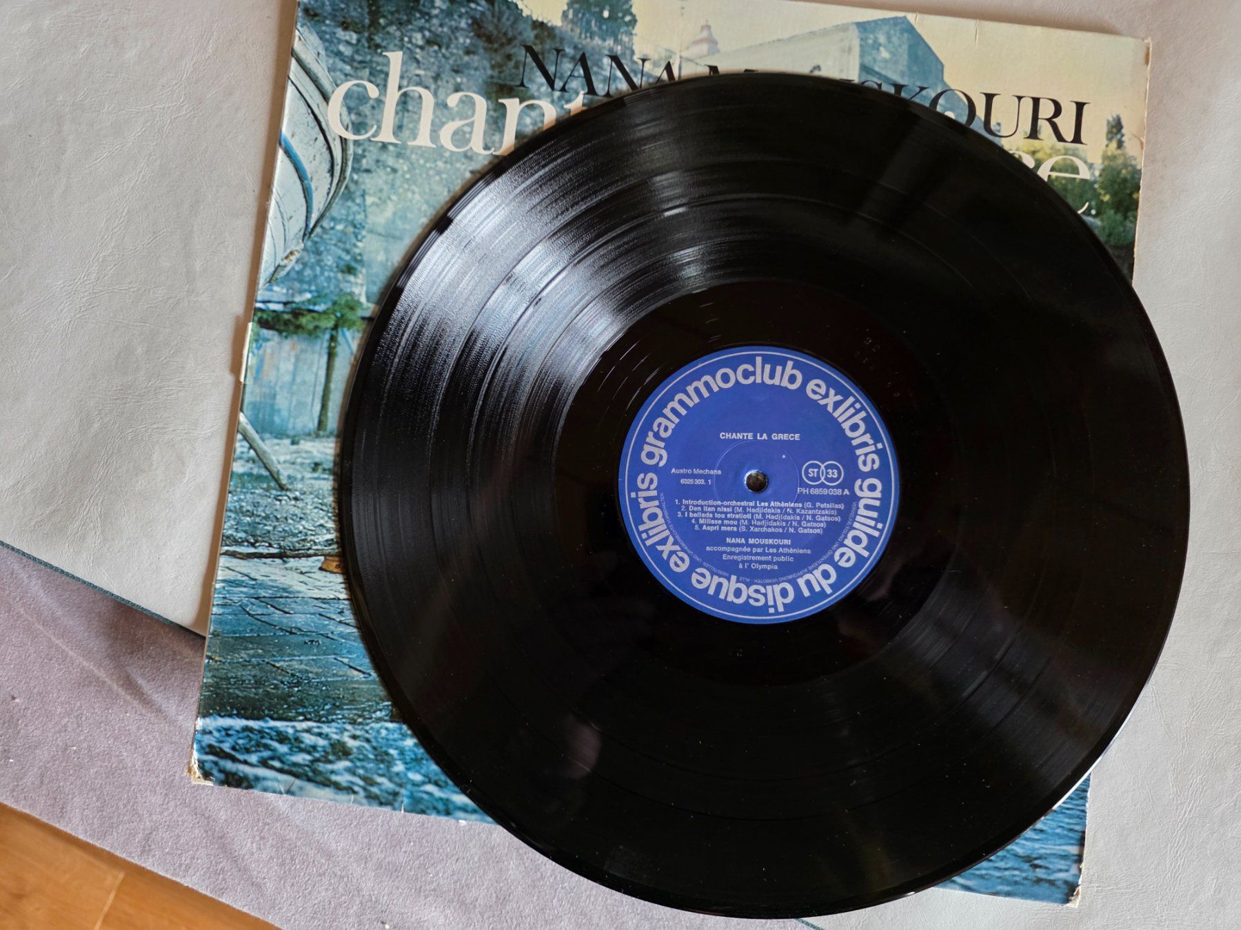 Dischi in vinile: LP : Nana Mouskouri - chante la Grèce -1972 – Usato da Walterswil BE venduto da Lonitti 4