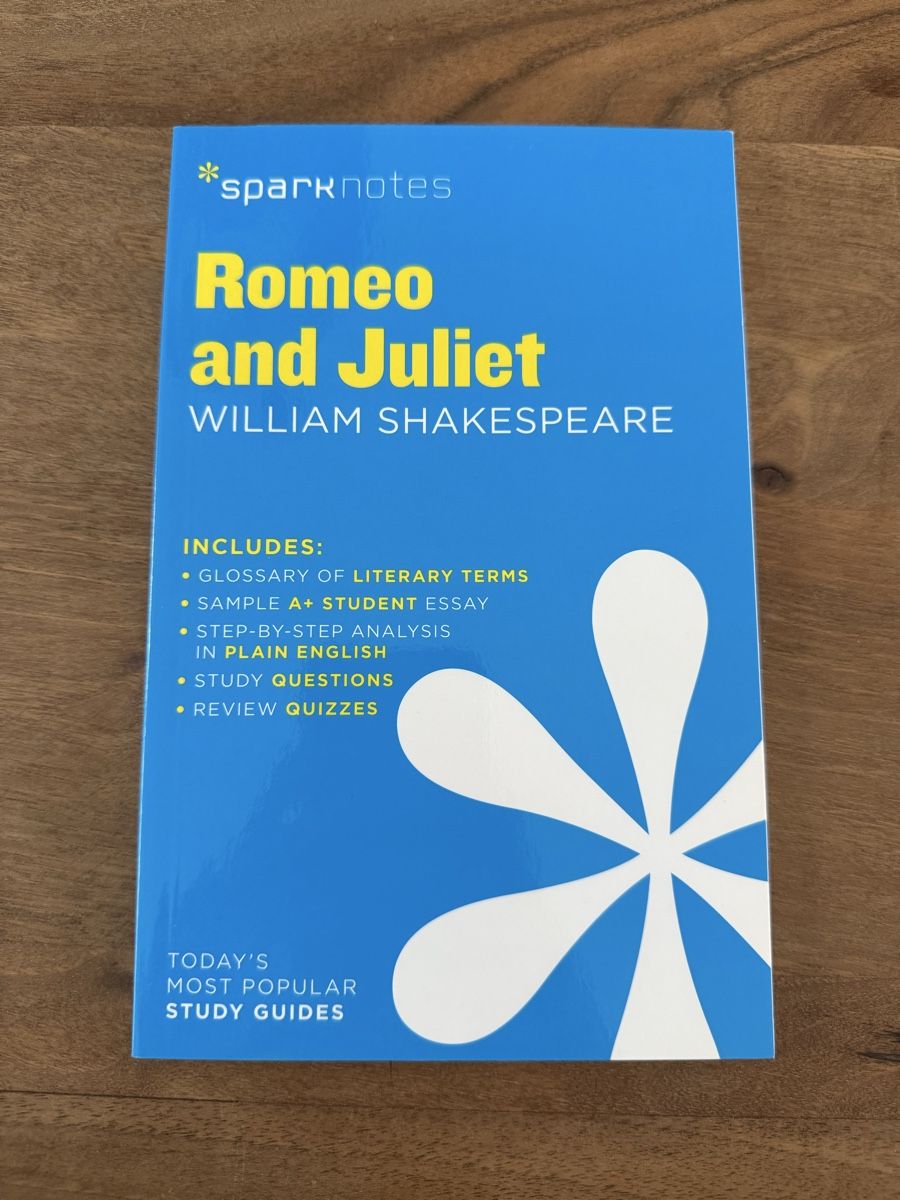 Libri: Romeo and Juliet - Sparknotes – Usato da Moutier venduto da Sparrow2002