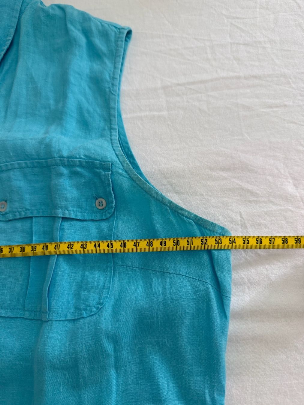 Benetton Tuniche: Benetton - Tunique - Top - L - Lin – Usato da Sion venduto da accroshoes 6