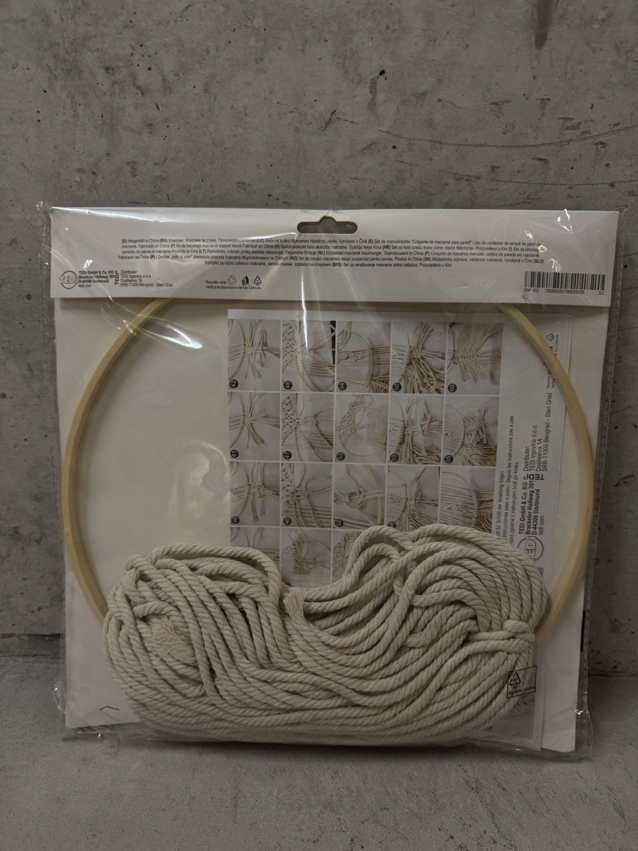 Kits de loisir créatif: Makramee Bastelset neu OVP  – Neuf avec emballage d'origine à Winterthur par ste_5vfj