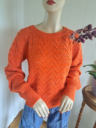 CACHE CACHE Ajour Strickpullover Pullover Pulli S 36