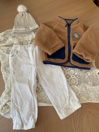 Cordhose, Jacke und Mutze Gr.92