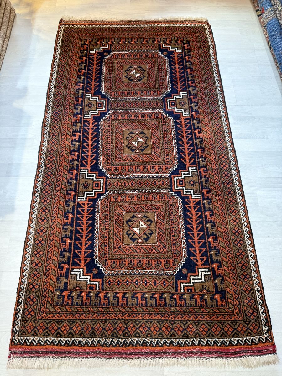 Tappeti: Orientteppich Beluch 87x170.cm – Usato da Büron venduto da Filadefia-888