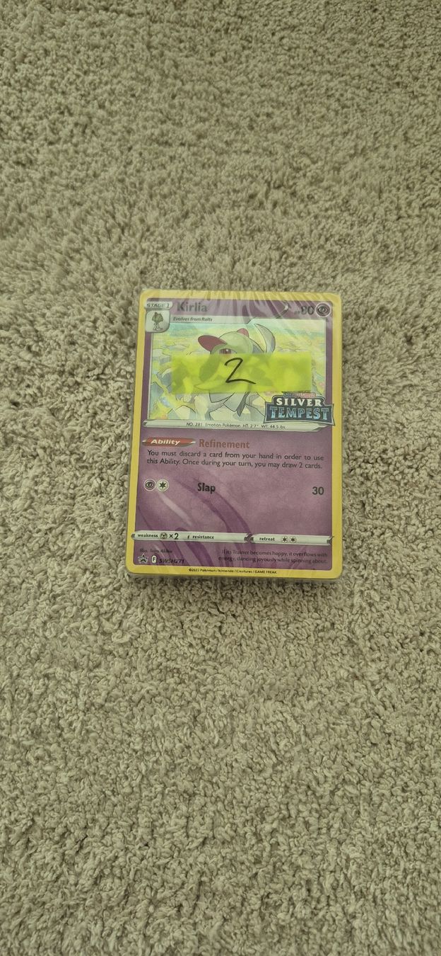 Pokémon Carte collezionabili: Pokémon B&B Deck Kirlia, Silver Tempest (2) – Nuovo (secondo la descrizione) da Mönchaltorf venduto da Volkner