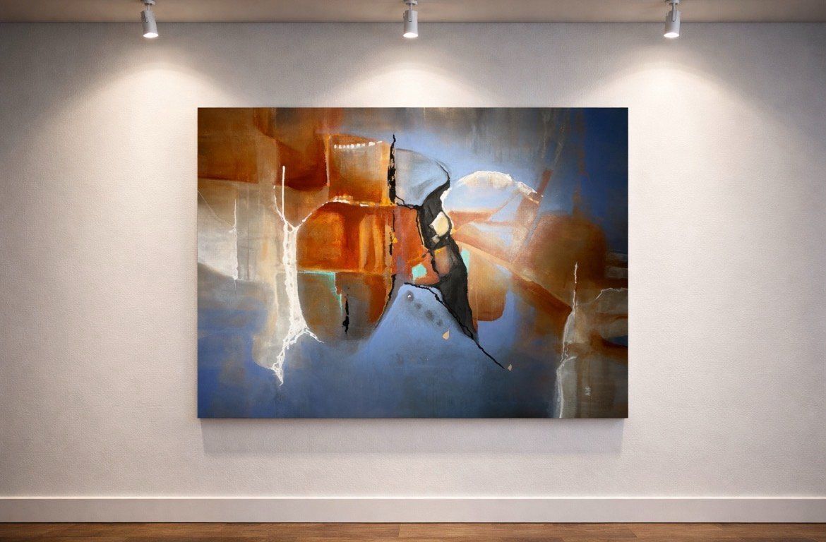 Dipinti: Christine Imstepf "La métamorphose" – Nuovo (secondo la descrizione) da Vétroz venduto da Peinture_Intuitive