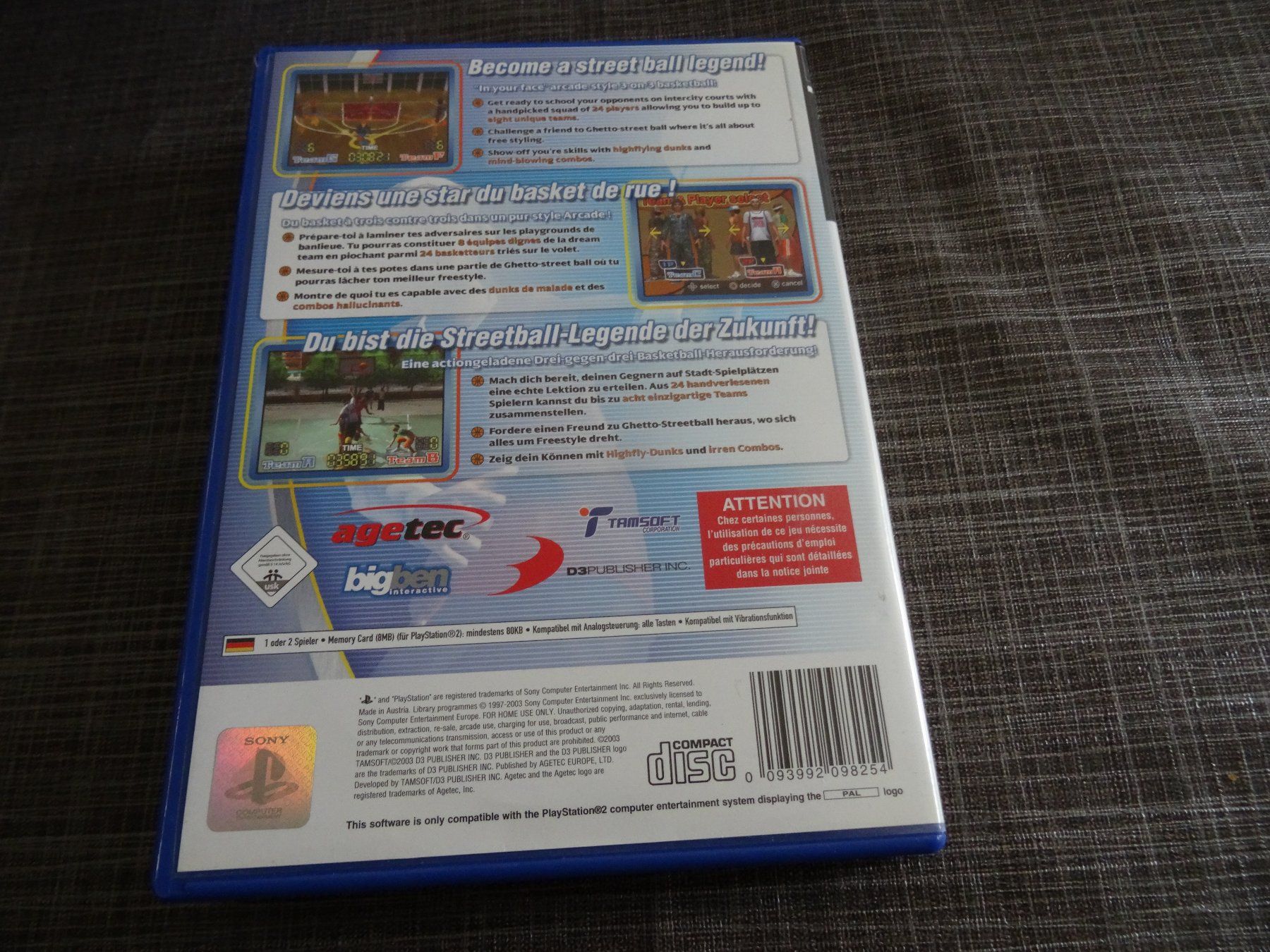 Sony Giochi: Basketball Xciting PS2 – Usato da Olten venduto da Disc-Ausverkauf 2