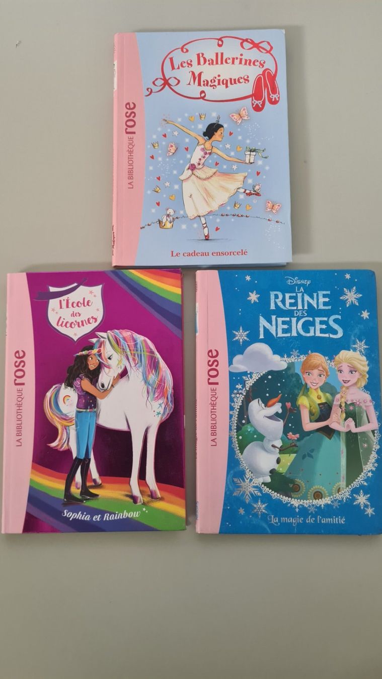 Bücher: 3 livres Bibliothèque Rose – Gebraucht aus Châtonnaye von Jaydee6