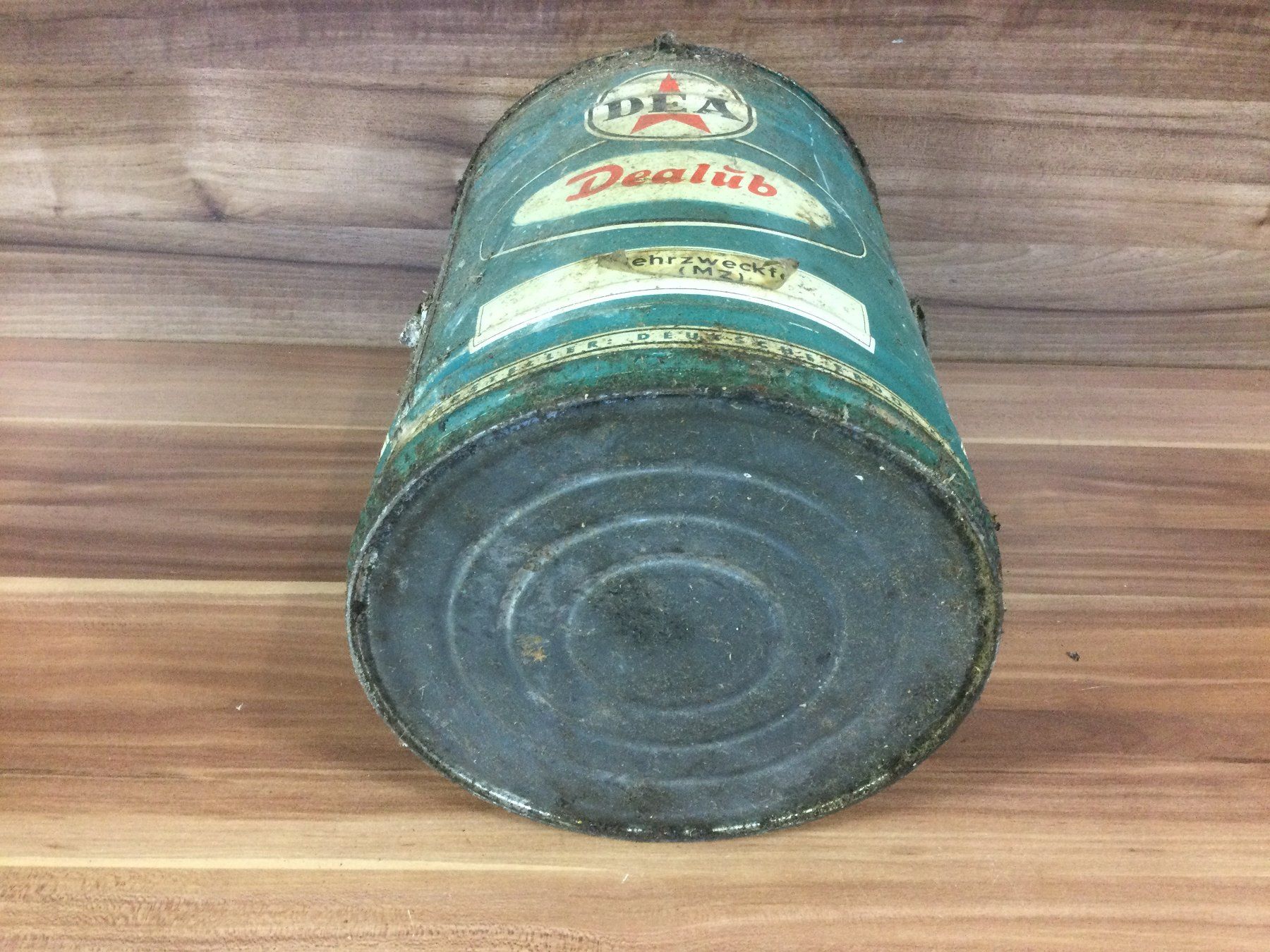 Insegne: Antiker DEA  Fett Eimer ohne Deckel – Usato da Wangen SZ venduto da kuriosum12 4