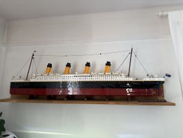 Modèle Titanic LEGO 10294, grande taille, assemblé, sans déf