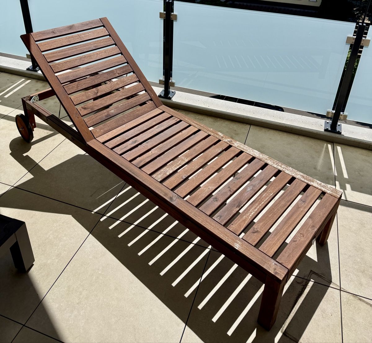 Sonnenliege mit Rollen von IKEA für den Garten oder Balkon! (Gebraucht) in Opfikon für CHF 65 – nur Abholung auf Ricardo kaufen