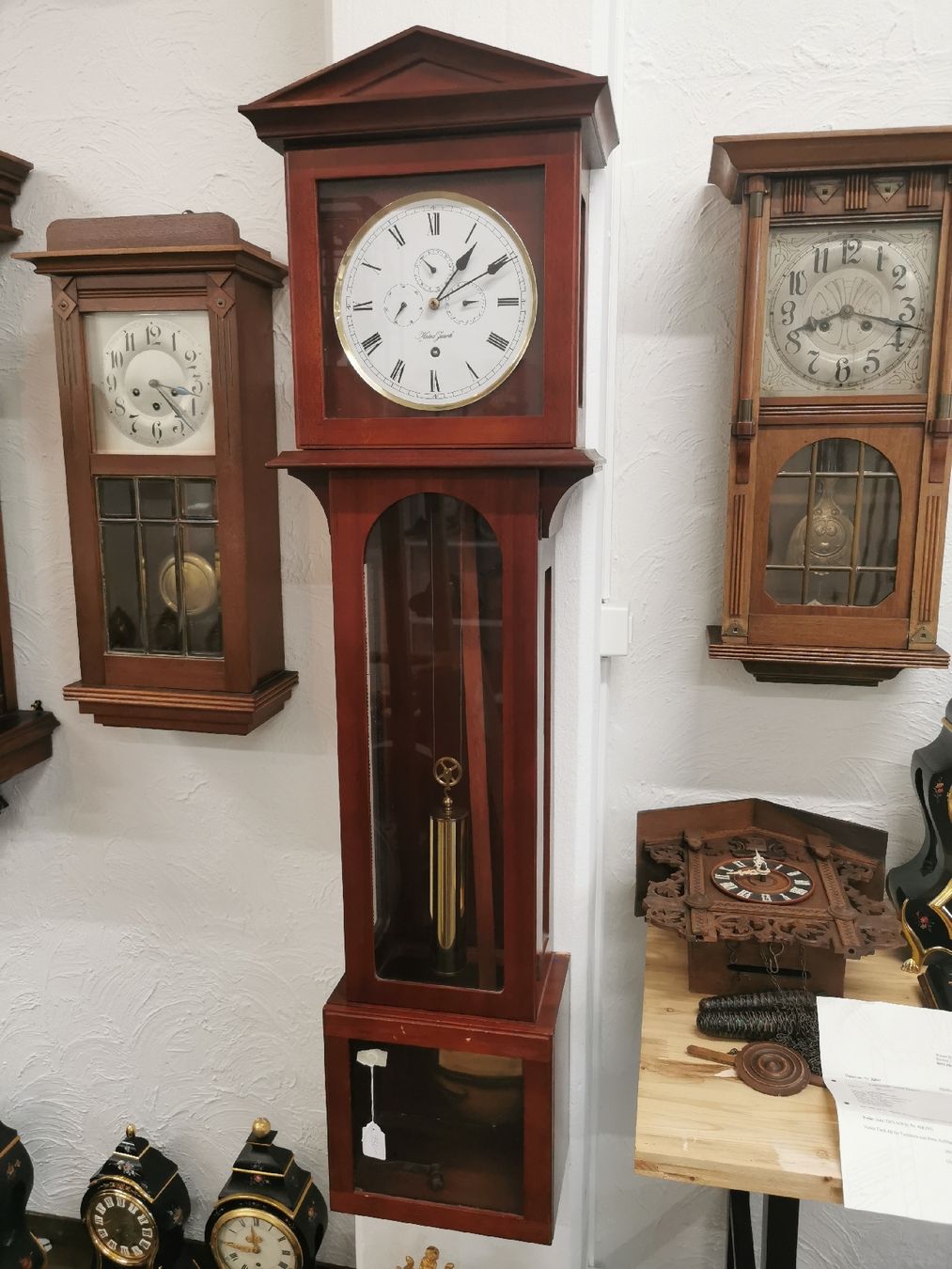 Orologi da terra & Orologi da parete: Laternenuhr Heinz Jauch – Usato da Bülach venduto da Uhrenwerkstatt 4