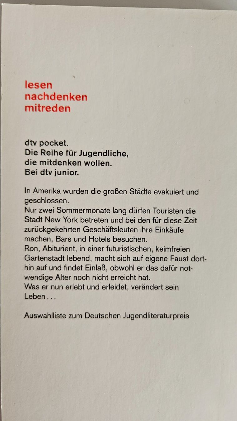 Libri: 4 Jugendbücher dtv Pocket – Usato da Basel venduto da True_Hofer_Store 2