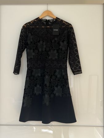 The Kooples Kleid Spitze schwarz Grösse S neu mit Etikett