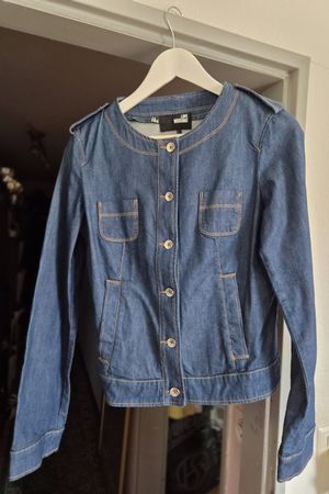 Love Moschino schöne Jeansjacke Gr. 42