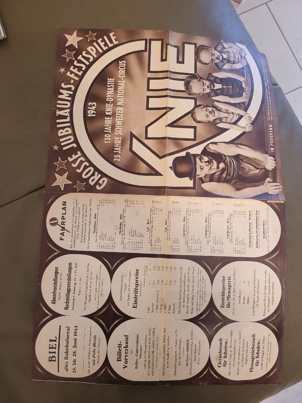Riviste & Magazine: Programm Circus Knie Jubilaeum 1943 gebraucht – Usato da nunningen venduto da mic_88k2 3