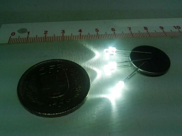 Componenti elettronici: Mini-LED 1.8mm kaltweiss 50Stk. – Nuovo e nell'imballaggio originale da Luzern venduto da Salefactory