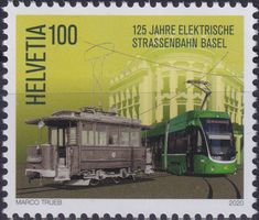 2020, Nr.1795 (Strassenbahn Basel) postfrisch **.