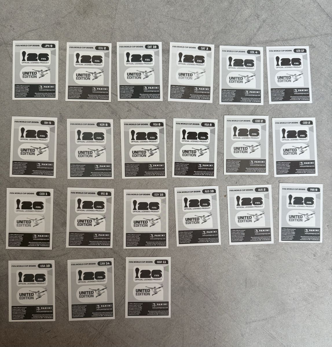 Panini Carte collezionabili: Panini WM 2026 Sticker Collection – Nuovo (secondo la descrizione) da Steffisburg venduto da Marlise_000 1