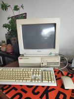 DIGITAL VENTURIS 575 VINTAGE COMPUTER, PHILIPS 14c MONITOR