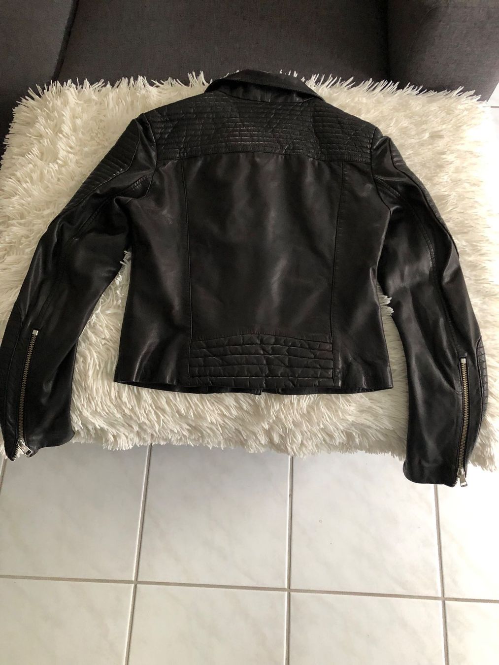 Rich & Royal Giacche: Rich&Royal Lederjacke Gr. 38 schwarz – Usato da Hittnau venduto da JD-OE 5
