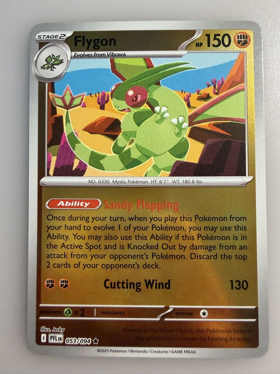 Pokémon Carte collezionabili: Flygon (PFL053) – Nuovo (secondo la descrizione) da Vevey venduto da Matx