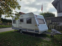 Bürstner 435 TS Wohnwagen mit Vorzelt ab MFK