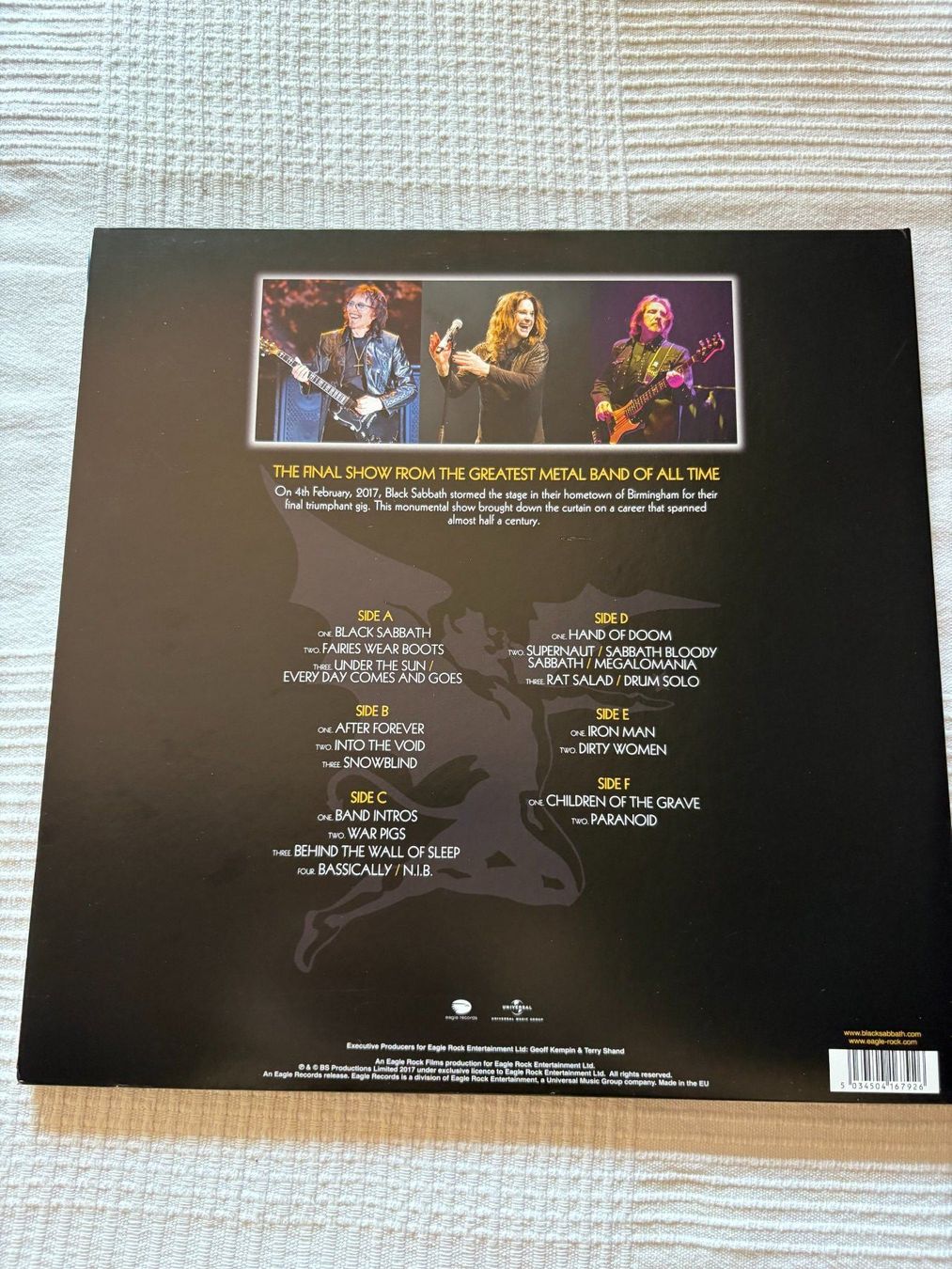Vinyles: Black Sabbath - The End 3x Vinyl LP – D'occasion à Effretikon par ChrisLamberger 2