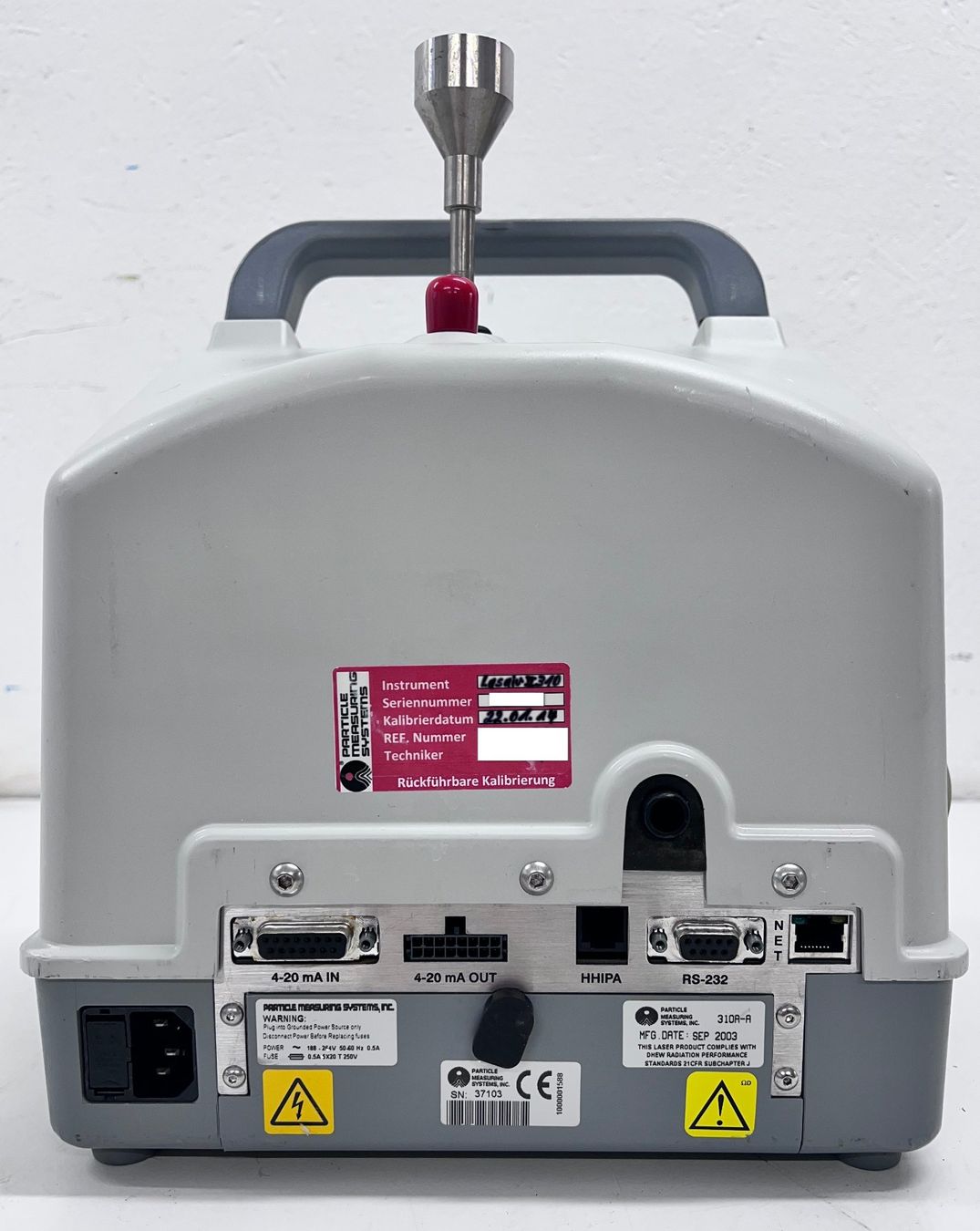 Laborzubehör: LASAIR II Particle Measurement System 310A-A Portable – Gebraucht aus Niederdorf von LeptonAG_Labor 2
