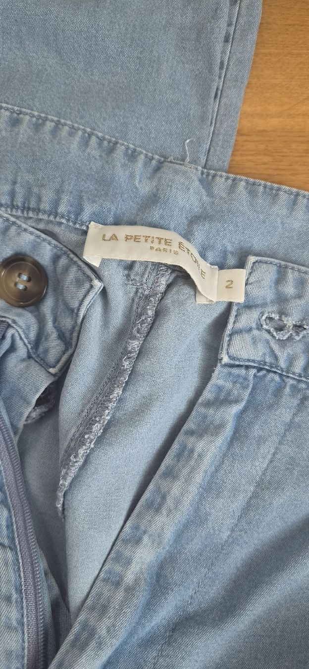 Jeans: Hose La Petite Etoile Paris Grösse 2 hellblau – Usato da Rapperswil SG venduto da lemiii 4