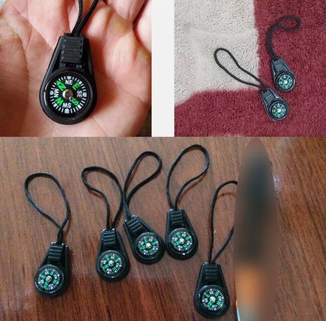 12x Mini-Kompass – ölgefüllt, Nur 20 Mm Klein | Perfekt Für Wandern, Camping & Outdoor