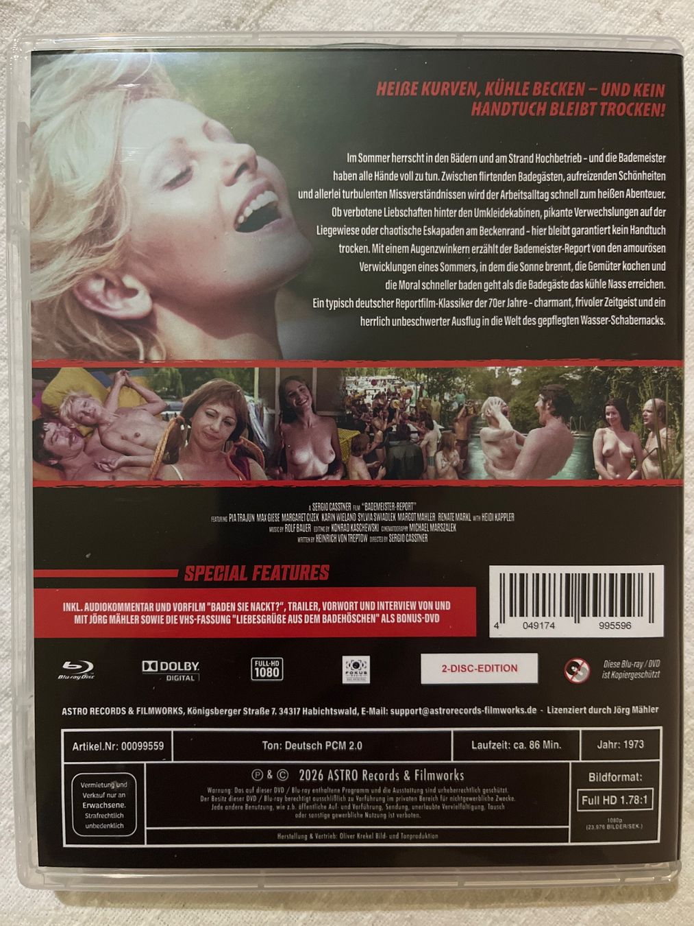 Tous les DVDs: Bademeister Report – D'occasion à Basel par patku79 1