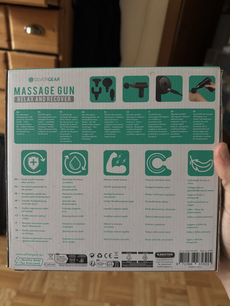 Massagegeräte: Massage Gun Top Zustand – Neu (gemäss Beschreibung) aus Basel von DavideCalla 3