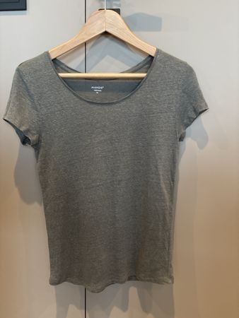 Manor Leinen T-Shirt Damen Gr. XS Top Zustand Sommer 🌻