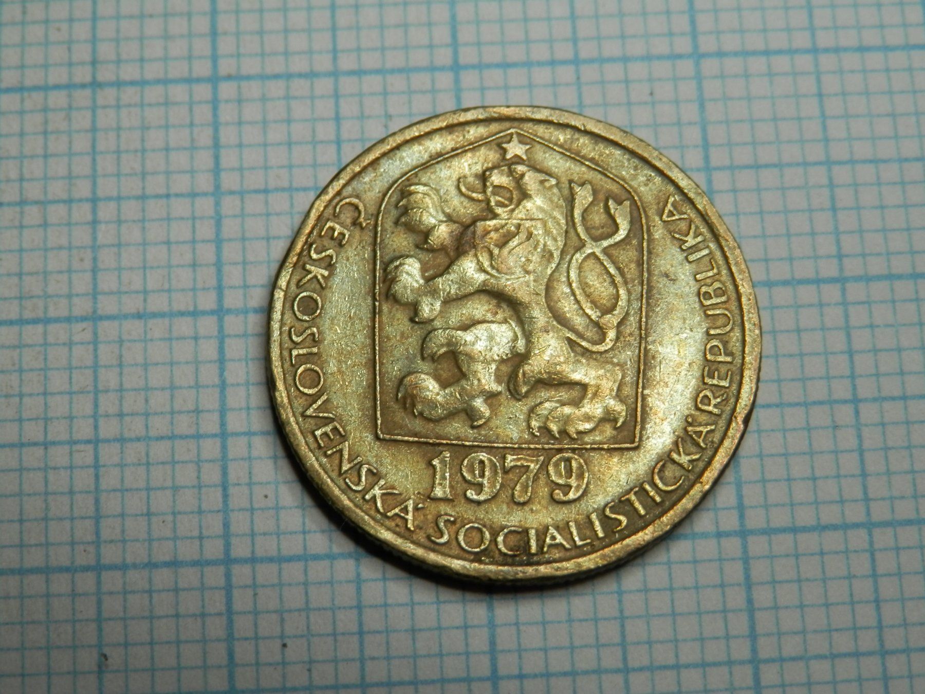 Tutti le monete: Tschechoslowakei 20 Heller, 1979 – Usato da Weiach venduto da weiach81